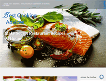 Tablet Screenshot of bestcookingadvice.com
